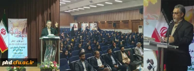 دکتر کچوئیان ، معاونت نظارت ، ارزیابی وتضمین کیعیت دانشگاه فرهنگیان کشور در جمع دانشجو معلمان نخبه دانشگاه فرهنگیان پنجمین دوره اردوی معرفتی ،فرهنگی حیات طیبه : 
حیات طیبه یعنی  اینکه به رحمت واسعه خداوند امیدوار باشیم ودر همه عمر برای یاد گرفتن ویاد دادن بکوشیم .