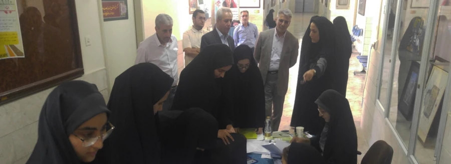 مراحل مصاحبه پذیرفته شدگان چندبرابر ظرفیت ورود به دانشگاه فرهنگیان -سال 97 درپردیس شهید هاشمی نژاد