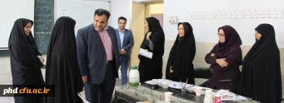 بازدید معاونت پژوهشی آموزش وپرورش استان از روند انجام مراحل مصاحبه پذیرفته شدگان چندبرابر ظرفیت ورود به دانشگاه فرهنگیان -سال 97 درپردیس شهید هاشمی نژاد