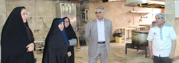 بازدید دکتر علی نژاد معاونت دانشجویی دانشگاه فرهنگیان