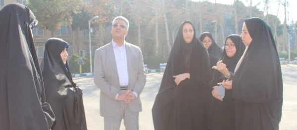 بازدید دکتر علی نژاد معاونت دانشجویی دانشگاه فرهنگیان