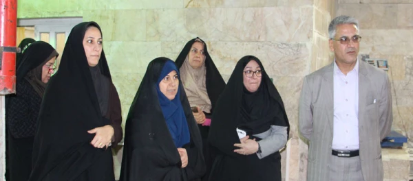 بازدید دکتر علی نژاد معاونت دانشجویی دانشگاه فرهنگیان