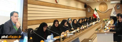 برگزاری  ​نشست علمی اساتید پردیس شهید هاشمی نژاد با سخنرانی دکترنیستانی عضوهیئت علمی دانشگاه اصفهان با موضوع آموزش مبتنی بر گفت وگو ، راهنمای درک حضور دانشجو