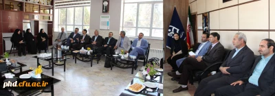 دیدار نوروزی  سرپرست دانشگاه فرهگیان استان خراسان با اساتید وکارکنان پردیس شهیدهاشمی نژاد
