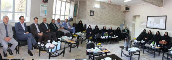 دیدار نوروزی  سرپرست دانشگاه فرهگیان استان خراسان با اساتید وکارکنان پردیس شهیدهاشمی نژاد