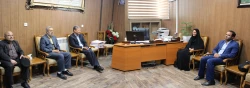 دیدار سرپرست پردیس با مدیرکل نوسازی ،تجهیز وتوسعه مدارس استان خراسان رضوی