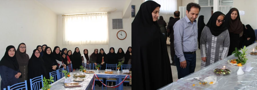 برگزاری جشنواره غذا به مناسبت هفته سلامت و نشاط