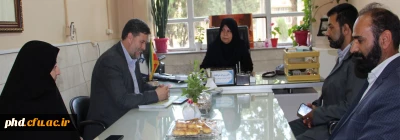 بازدید کارشناسان  فرهنگی سازمان مرکزی دانشگاه فرهنگیان از پردیس شهید هاشمی نژاد وارزیابی فعالبت های فرهنگی ، هنری این  پردیس