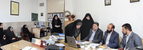 بازدید کارشناسان  فرهنگی سازمان مرکزی دانشگاه فرهنگیان از پردیس شهید هاشمی نژاد وارزیابی فعالبت های فرهنگی ، هنری این  پردیس