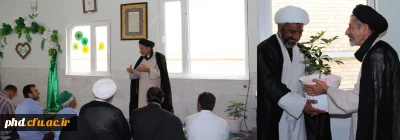 با حضور مسئول نهاد نمایندگی مقام معظم رهبری در دانشگاه فرهنگیان استان صورت پذیرفت :
تجلیل از امام جماعت پردیس شهید هاشمی نژاد