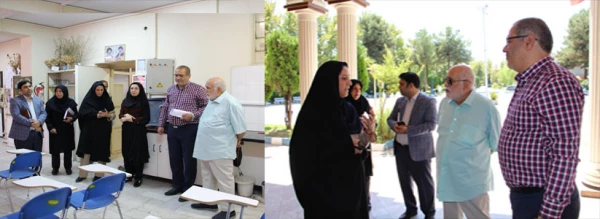 بازدید خیرین از امکانات وظرفیت ها های پردیس شهید هامشی نژاد