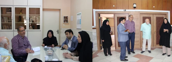 بازدید خیرین از امکانات وظرفیت ها های پردیس شهید هامشی نژاد