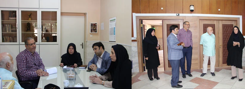 بازدید خیرین از امکانات وظرفیت ها های پردیس شهید هامشی نژاد