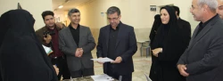 بازدید دکتر خدابنده میر کل اموزش وپروش استان خراسان رضوی