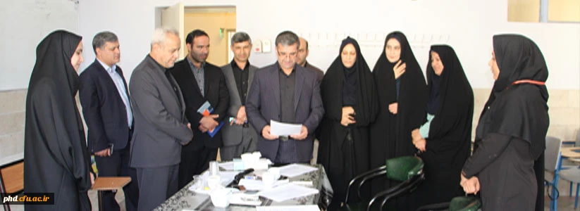 بازدید دکتر خدابنده میر کل اموزش وپروش استان خراسان رضوی