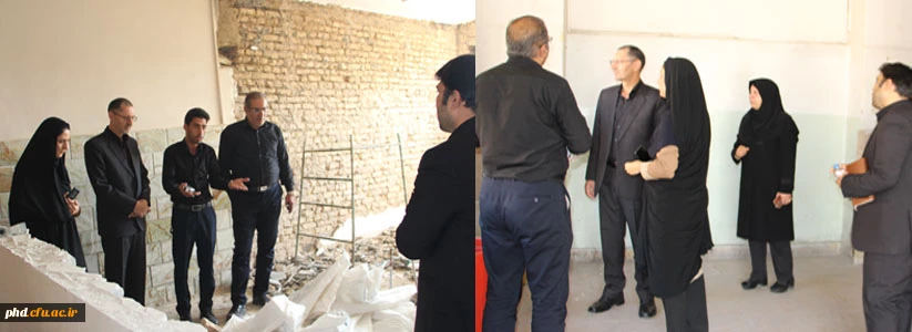 عملیات بهسازی انبار آزمایشگاه های تخصصی علوم پایه در پردیس شهید هاشمی نژاد 2