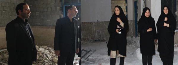 از عملیات احداث پروژه سرای دانشجویی کوثر پردیس شهید هاشمی نژاد 2