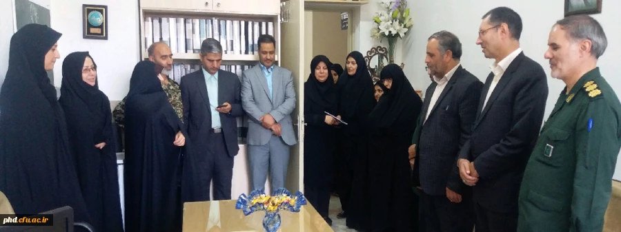 افتاح پایگاه بسیج شهید شریف الحسینی ویژه کارکنان پردیس شهید هاشمی نژاد 2