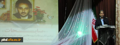 سرپرست دانشگاه فرهنگیان خراسان رضوی :

شهید هاشمی نژاد عنصری هویت ساز برای استان خراسان رضوی است .