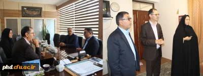  دکترانصاری راد سرپرست معاونت دانشجویی دانشگاه فرهنگیان :  

همه باید تلاش کنیم تا بهترین شرایط برای گذران مطلوب ونتیجه بخش بهترین فصل عمر دانشجو معلمان در دانشگاه فرهنگیان فراهم باشد .