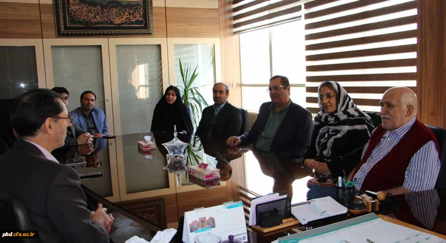 بازدید خیرین  و مدیریت امور پردیس های استان خراسان رضو ی از فعالیت های عمرانی پردیس شهید هاشمی نژاد 3