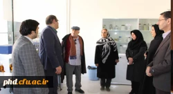 بازدید خیرین  و مدیریت امور پردیس های استان خراسان رضو ی از فعالیت های عمرانی پردیس شهید هاشمی نژاد 4