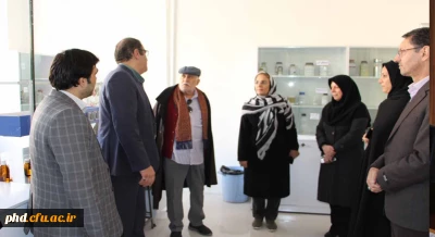 بازدید خیرین  و مدیریت امور پردیس های استان خراسان رضو ی از فعالیت های عمرانی پردیس شهید هاشمی نژاد