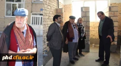 بازدید خیرین  و مدیریت امور پردیس های استان خراسان رضو ی از فعالیت های عمرانی پردیس شهید هاشمی نژاد 6