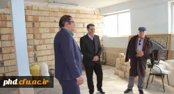 بازدید خیرین  و مدیریت امور پردیس های استان خراسان رضو ی از فعالیت های عمرانی پردیس شهید هاشمی نژاد 7