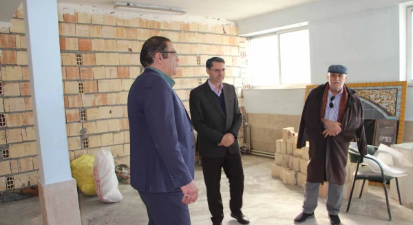 بازدید خیرین  و مدیریت امور پردیس های استان خراسان رضو ی از فعالیت های عمرانی پردیس شهید هاشمی نژاد 7