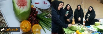 برگزاری کارگاه تخصصی میوه ارایی