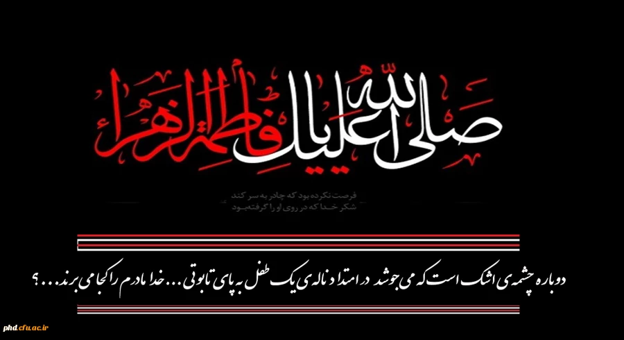 مقام ولایت فاطمه سلام الله علیها 2