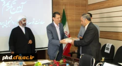 انتصاب دکتر حبیب الله تقی پور به عنوان معاونت توسعه منابع وامور دانشجویی پردیس شهید هاشمی نژاد  4