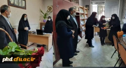 تقدیر مسئولین پردیس ازکارکنان حوزه ی آموزش در دهه سرآمدی آموزش وایام بزرگداشت مقام معلم 
 2