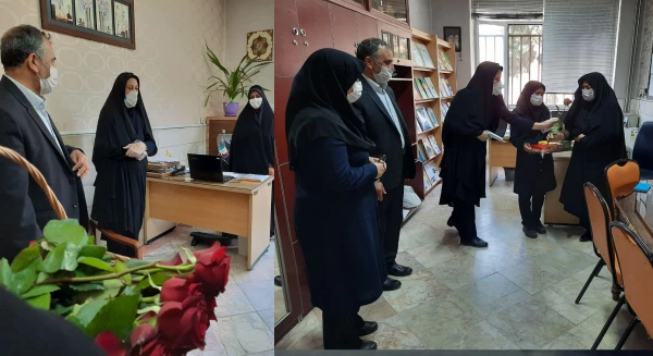 تقدیر مسئولین پردیس ازکارکنان حوزه ی آموزش در دهه سرآمدی آموزش وایام بزرگداشت مقام معلم 
 2