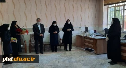 تقدیر مسئولین پردیس ازکارکنان حوزه ی آموزش در دهه سرآمدی آموزش وایام بزرگداشت مقام معلم 
 2