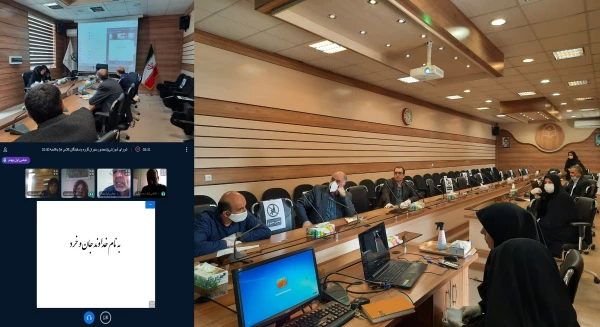 اولین جلسه شورای آموزشی پردیس شهید هاشمی نژاد درسال 1399برگزارشد.   2