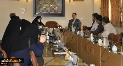 برگزاری جلسه شورای استادان گروه آموزشی زبان انگلیسی دانشگاه فرهنگیان خراسان رضوی