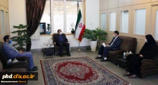 پیگیری تخصیص اعتبار برای تکمیل پروژه سرای کوثر پردیس شهید هاشمی نژاد

در دیدارمدیریت امور پردیس های دانشگاه فرهنگیان خراسان رضوی  وریاست  این پردیس  با معاون استاندار و فرماندار مشهد مقدس