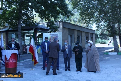 برگزاری مراسم گرامیداشت چهلمین سالگرد دفاع مقدس در دانشگاه فرهنگیان استان 