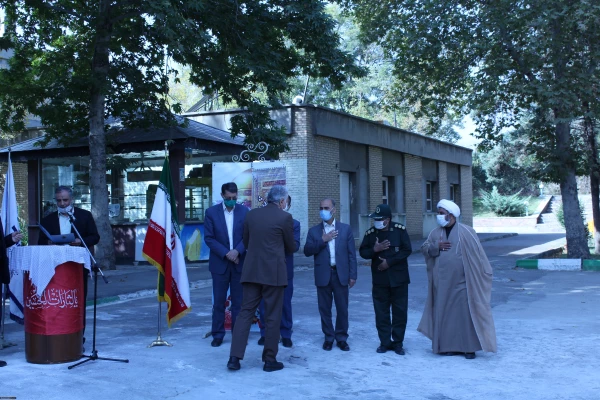 برگزاری مراسم گرامیداشت چهلمین سالگرد دفاع مقدس در دانشگاه فرهنگیان استان  3