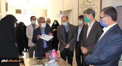 بازدید دکتر خدابنده مدیرکل آموزش وپرورش خراسان رضوی از روند انجام مراحل مصاحبه وگزینش  پذیرفته شدگان چندبرابر ظرفیت دانشگاه فرهنگیان