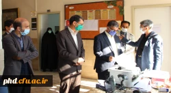 بازدید دکتر خدابنده مدیرکل آموزش وپرورش خراسان رضوی از روند انجام مراحل مصاحبه وگزینش  پذیرفته شدگان چندبرابر ظرفیت دانشگاه فرهنگیان 4