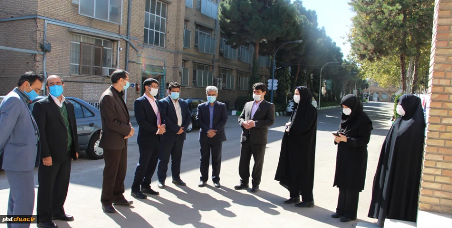 بازدید نماینده وزارت از از روند انجام مراحل مصاحبه وگزینش پذیرفته شدگان چندبرابر ظرفیت دانشگاه فرهنگیان
