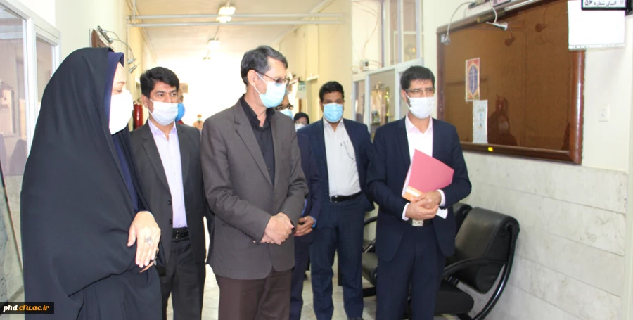 بازدید نماینده وزارت از از روند انجام مراحل مصاحبه وگزینش پذیرفته شدگان چندبرابر ظرفیت دانشگاه فرهنگیان