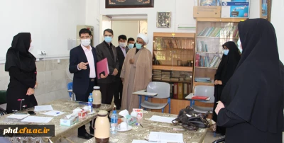 بازدید رئیس گروه تأمین منابع انسانی وزارت آموزش و پرورش  از روند انجام مراحل مصاحبه وگزینش پذیرفته شدگان چندبرابر ظرفیت دانشگاه فرهنگیان