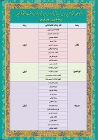 دانشجومعلمان افتخار آفرین  پردیس شهید هاشمی نژاد در سی امین جشنواره قرآن و عترت دانشگاه فرهنگیان
