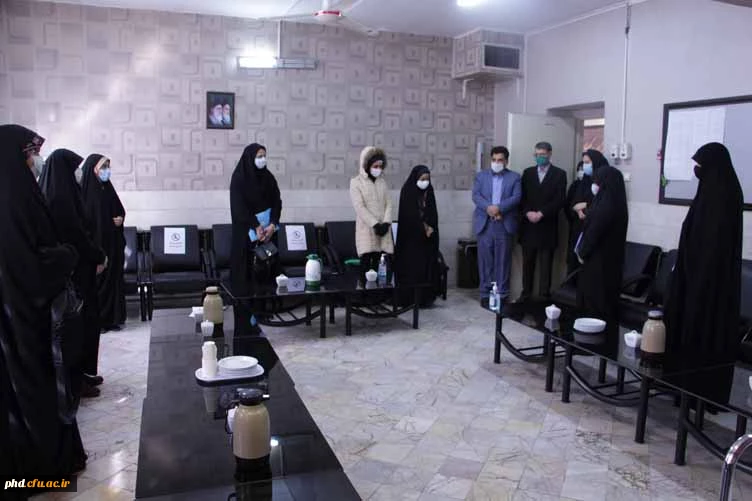 فرایند ثبت نام حضوری دانشجو معلمان جدید الورود۱۳۹۹( ویژه ساکنین مشهد) وبازدید مسئولین 