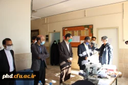 فرایند مصاحبه وگزینش پذیرفته شدگان چندبرابر ظرفیت دانشگاه فرهنگیان ،پردیس شهید هاشمی نژاد وبازدید مسئولین  -مهرماه 99