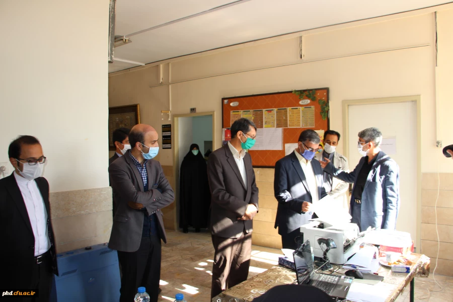 فرایند مصاحبه وگزینش پذیرفته شدگان چندبرابر ظرفیت دانشگاه فرهنگیان ،پردیس شهید هاشمی نژاد وبازدید مسئولین  -مهرماه 99